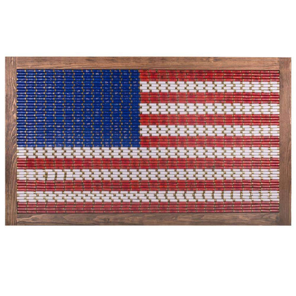 12 Gauge American Flag Wall Art - Large