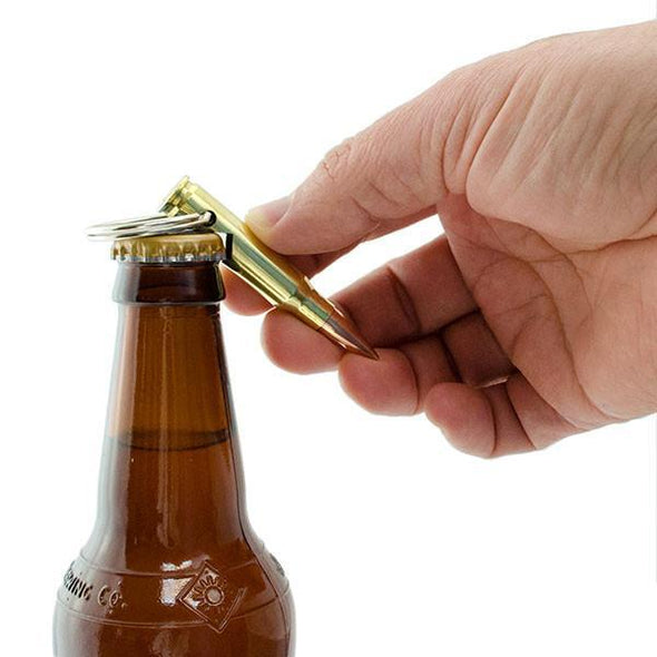 Bullet Bottle Opener Keychain