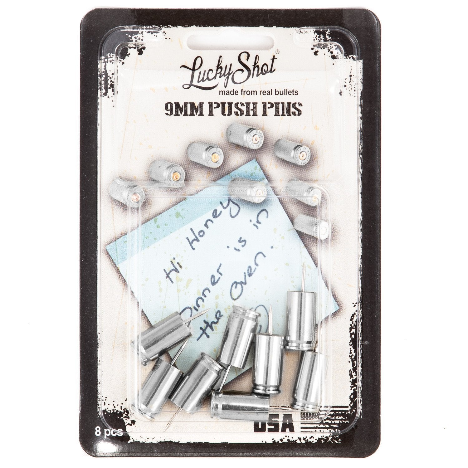 9MM Bullet Push Pins