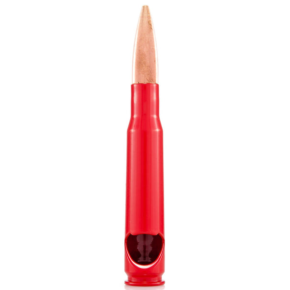 50 Caliber Bullet Bottle Opener in Red