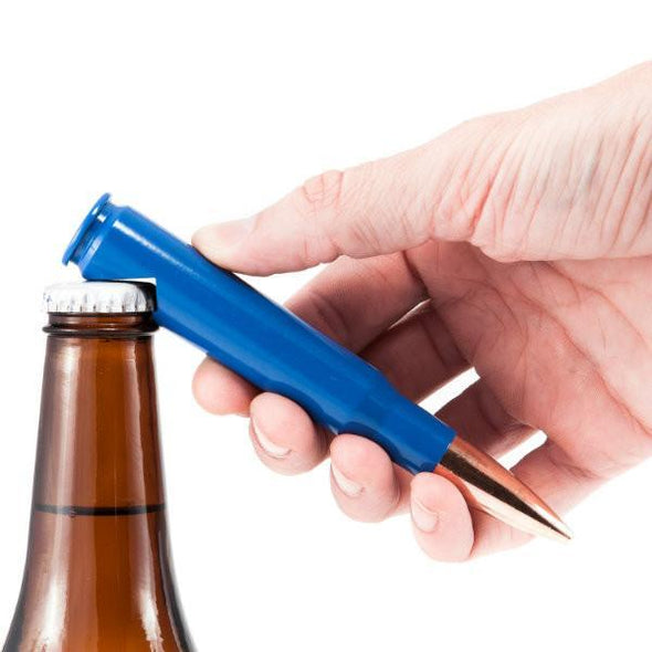 50 Caliber® Bullet Bottle Opener in Blue